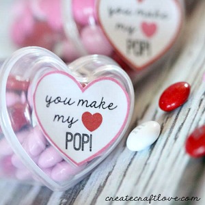 Valentine Gift Idea and Free Printable